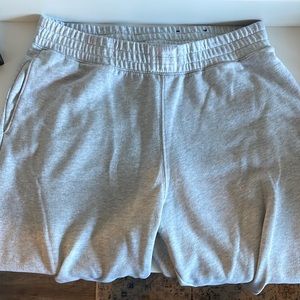 Hollister ultra high rise size L gray jogger sweats